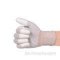 Hespax pu Fingerspitzen beschichtete Touchscreen -Handschuhe